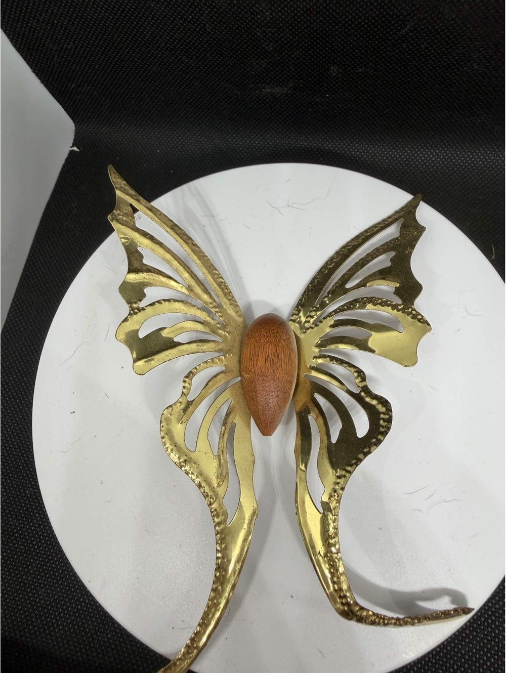 Gold butterfly wall decor